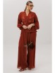 Брючный костюм артикул: 1063.1 табачный от Anastasia - вид 9