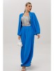 Брючный костюм артикул: 1063.1 васильковый от Anastasia - вид 6