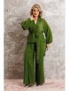 Брючный костюм артикул: 1063.1 травяной зеленый от Anastasia - вид 7