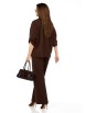 Брючный костюм артикул: 2519/1 темный шоколад от TAITA PLUS - вид 2