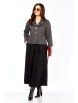 Брючный костюм артикул: 2527 черный от TAITA PLUS - вид 10