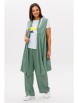 Брючный костюм артикул: 4787 олива от Фантазия Мод - вид 5