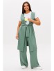 Брючный костюм артикул: 4787 олива от Фантазия Мод - вид 1