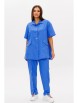 Брючный костюм артикул: 4815 василек от Фантазия Мод - вид 5
