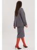 Юбочный костюм артикул: 4954 серый от Фантазия Мод - вид 2