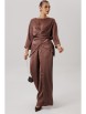 Брючный костюм артикул: 4993/1 шоколад от Фантазия Мод - вид 8