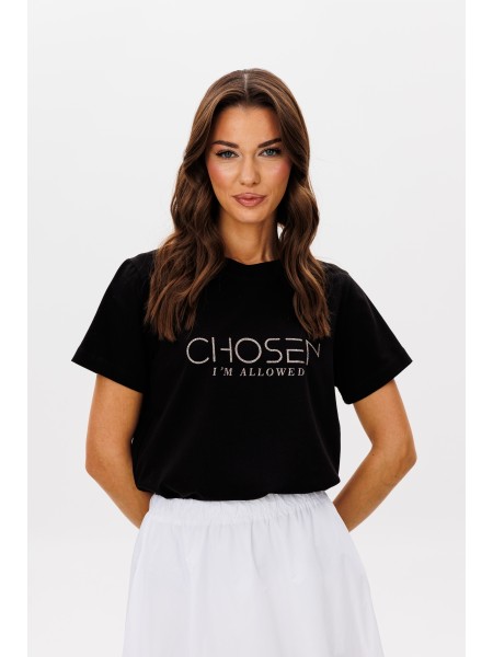 5188/1 черная, печать блестки