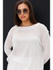 Кофта, джемпер артикул: 5138/1 белый от Фантазия Мод - вид 3
