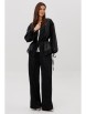 Брючный костюм артикул: 5312 черный от Фантазия Мод - вид 1