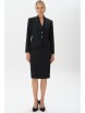 Юбочный костюм артикул: 24-407-2 черный от Юрс - вид 3