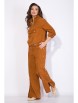 Брючный костюм артикул: М149 карамель от Лилиана - вид 6