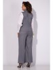 Брючный костюм артикул: М1338 графит от Лилиана - вид 2