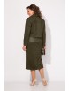 Юбочный костюм артикул: М1468 хаки от Лилиана - вид 2