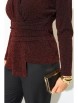 Блузка артикул: М1391н горький шоколад от Лилиана - вид 4