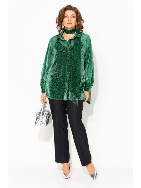 М1496БрПн изумруд+черный