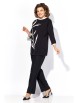 Брючный костюм артикул: М1495БрПн черный+черный от Лилиана - вид 6