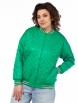 Бомбер артикул: 1590 зеленый от Ива - вид 1