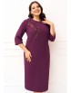 Нарядное платье артикул: 1833 винный от Ива - вид 8