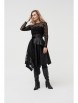 Юбочный костюм артикул: 1122 черный от Кокетка и К - вид 9