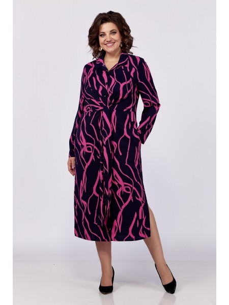 1063-2 синий+фуксия