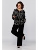 Брючный костюм артикул: 1201 черный от Кокетка и К - вид 5