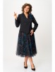 Юбочный костюм артикул: 1503 черный от Кокетка и К - вид 14