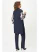 Брючный костюм артикул: 1313 синий от Кокетка и К - вид 2