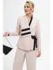 Брючный костюм артикул: 2280 бежевый от AlaniCollection - вид 10