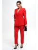 Брючный костюм артикул: 2295 красный от AlaniCollection - вид 9