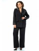 Брючный костюм артикул: 2017 черный от AlaniCollection - вид 9