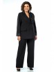 Брючный костюм артикул: 2017 черный от AlaniCollection - вид 1