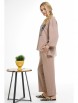 Брючный костюм артикул: 2330 бежевый от AlaniCollection - вид 5