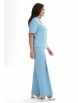 Брючный костюм артикул: 2334 голубой от AlaniCollection - вид 9