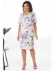 Нарядное платье артикул: 2352 молоко+цветы от AlaniCollection - вид 9