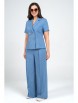 Брючный костюм артикул: 2344 синий от AlaniCollection - вид 1