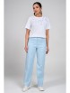 Брючный костюм артикул: 2360 голубой от AlaniCollection - вид 8