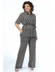 Брючный костюм артикул: 2325 принт веточки от AlaniCollection - вид 11