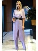 Брючный костюм артикул: 2430 лаванда от AlaniCollection - вид 6