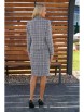 Юбочный костюм артикул: 2391 серая клетка от AlaniCollection - вид 2