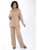 Брючный костюм артикул: 2446 бежевый от AlaniCollection - вид 8