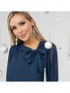 Блузка артикул: Невероятная красотка (блю) от CHARUTTI - вид 3