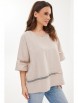 Туника артикул: 1179 бежевый от Mirolia - вид 1