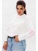 Кофта, джемпер артикул: 1432 белый от Anelli - вид 1