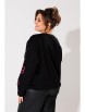 Кофта, джемпер артикул: 1432 черный от Anelli - вид 2