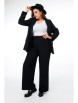 Брючный костюм артикул: 1415 черный от Anelli - вид 1