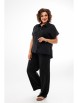 Брючный костюм артикул: 1405 черный от Anelli - вид 2