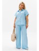 Брючный костюм артикул: 1405 небо от Anelli - вид 6
