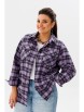 Блузка артикул: 1452 аметистовый от Anelli - вид 1