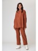 Брючный костюм артикул: 1269 терракот от Anelli - вид 2