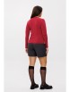 Кофта, джемпер артикул: 1385 клюква от Anelli - вид 7